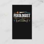 大工おもしろい修理工の父 名刺 (正面)