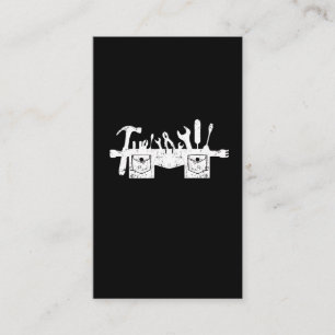 大工おもしろい工具ベルト手作業場おもしろい 名刺