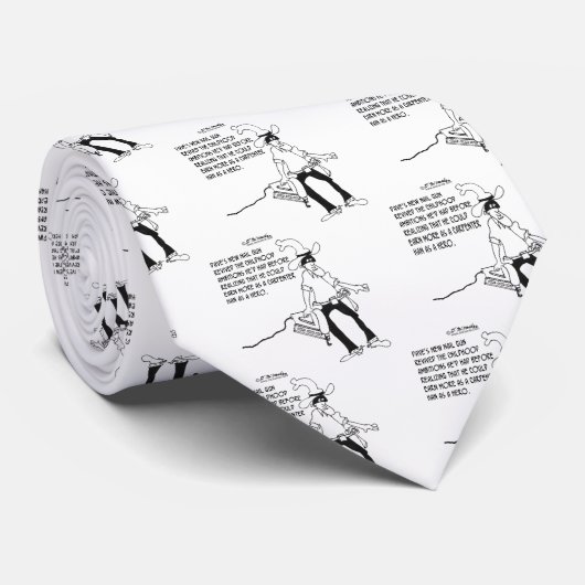 大工として単独レーンジャー ネクタイ (ロール)