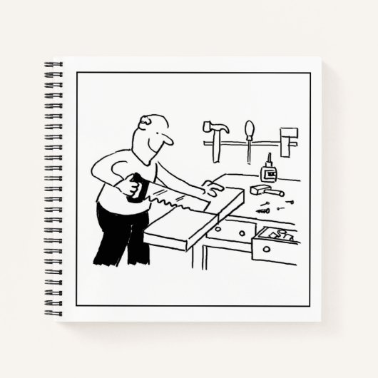 大工とジョイナ手帳 ノートブック (正面)