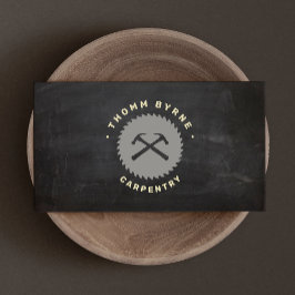 大工と手作り建築名刺 名刺