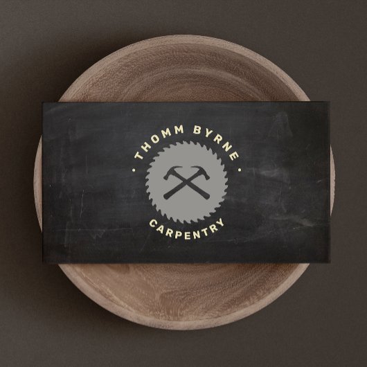 大工と手作り建築名刺 名刺