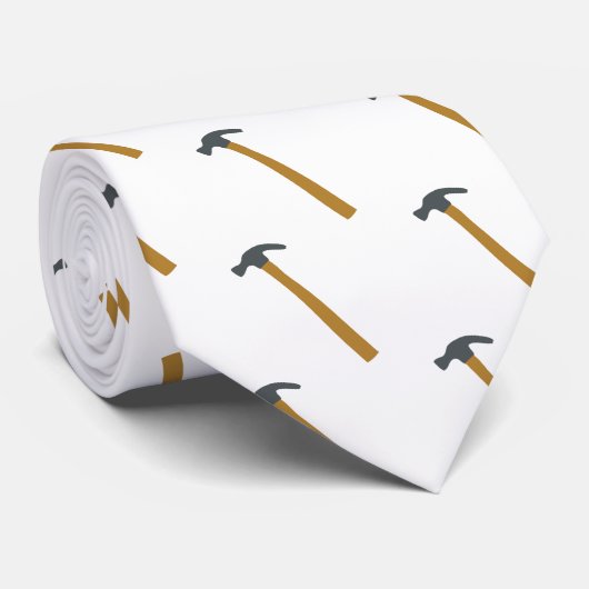 大工のハンマー ネクタイ (ロール)