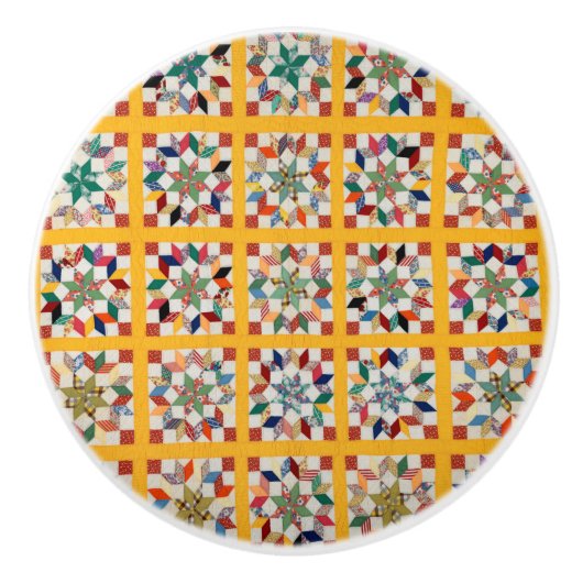 大工のホイールキルト セラミックノブ (正面)