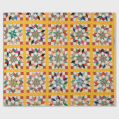 大工のホイールキルト ラッピングペーパー (フラット)