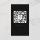 大工の仕事の小物入れ 名刺 (裏面)