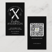 大工の仕事の小物入れ 名刺 (正面/裏面)