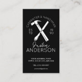 大工の仕事の小物入れ 名刺 (正面)