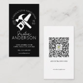 大工の仕事の小物入れ 名刺 (正面/裏面)