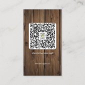 大工の仕事の小物入れ 名刺 (裏面)