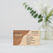 大工の名刺 名刺 (スタンド正面)