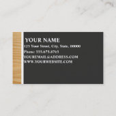 大工の名刺 名刺 (裏面)