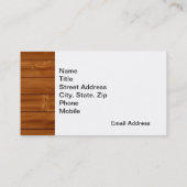 大工の名刺 名刺 (裏面)