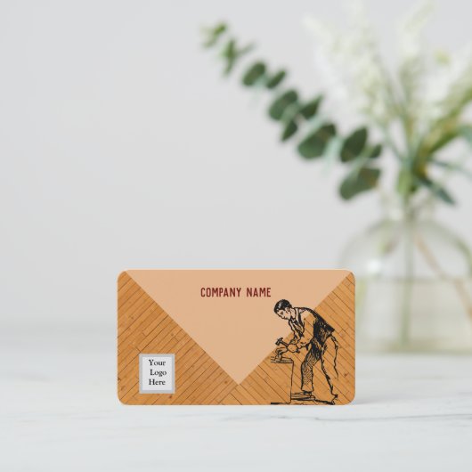 大工の名刺 名刺 (スタンド正面)