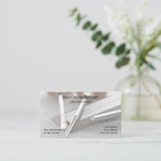 大工の名刺 名刺 (スタンド正面)