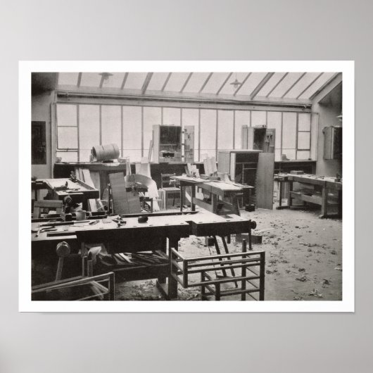 『大工の工房』 ポスター (正面)