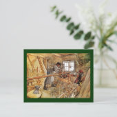 「大工の店にて」 ポストカード (スタンド正面)