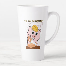 大工の引用文 カフェラテマグ