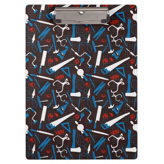 大工の手工具、木工工場 クリップボード (正面)