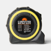 大工の時給 メジャー (正面)