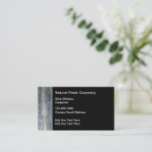 大工の木工事業 名刺 (スタンド正面)