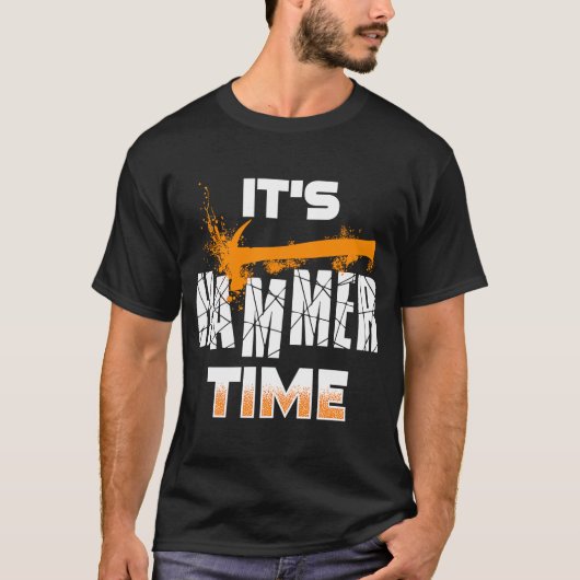 大工の木工大工や商人 Tシャツ (正面)