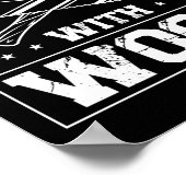 大工の木工木工木工木工道具が得意 ポスター (角)