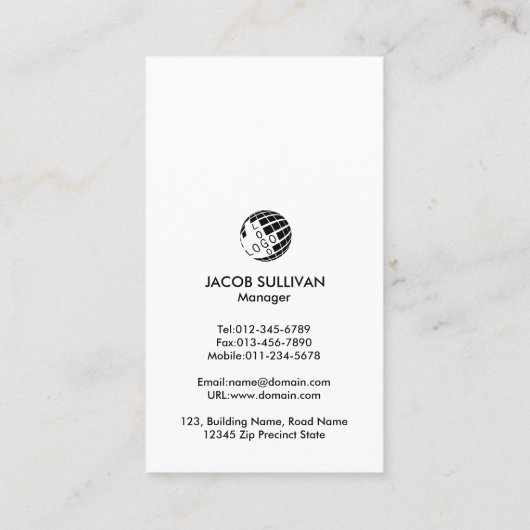 大工の木工用名刺 名刺 (裏面)