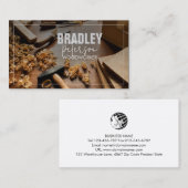 大工の木工用名刺 名刺 (正面/裏面)