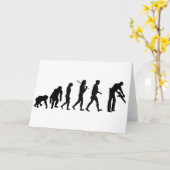 大工の木工職人のセット作り カード (黄色い花)