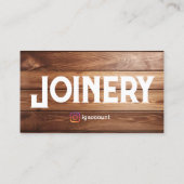 大工の木工 名刺 (裏面)