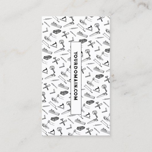 大工の木工 名刺 (裏面)