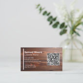 大工の棟梁 名刺 (スタンド正面)