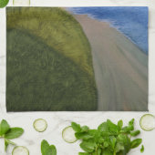 大工の海岸 キッチンタオル (折り畳み)