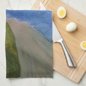 大工の海岸 キッチンタオル (四つ折り)