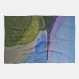 大工の海岸 キッチンタオル