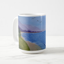 大工の海岸 コーヒーマグカップ