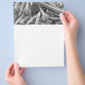 大工の爪、 ネイルの山 チラシ (手)