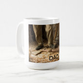 大工の研修会のマグ コーヒーマグカップ (正面左)