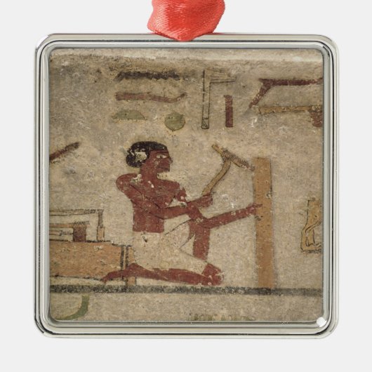 大工の研修会 メタルオーナメント (正面)