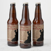 大工の結婚式 ビールラベル (ボトル)