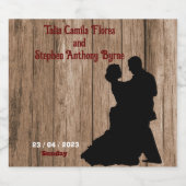 大工の結婚式 ビールラベル (シングルラベル)