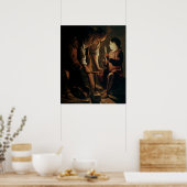 大工の聖ヨセフ ポスター (キッチン)