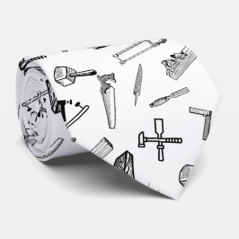 大工の職業パパ ネクタイ