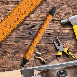 大工の職業パパ 黒ボールペン