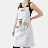 大工の道具おもしろい大工 エプロン (インサイチュ)