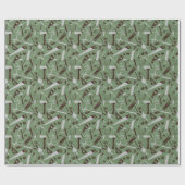 大工の道具、木工 ラッピングペーパー (フラット)