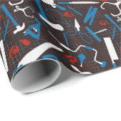 大工の道具、木工 ラッピングペーパー (ロールコーナー)