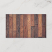 大工の道具 | 木板 名刺 (裏面)