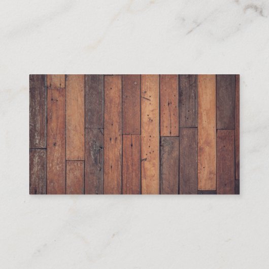 大工の道具 | 木板 名刺 (裏面)